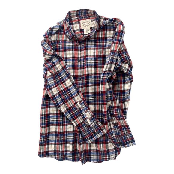 St Johns Bay Shirt Men's Size XL Quilted Flannel Plaid Tartan Long Sleeve - Picture 4 of 6